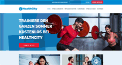 Desktop Screenshot of healthcity.de