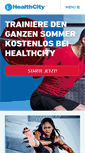 Mobile Screenshot of healthcity.de